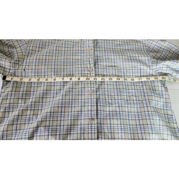 Columbia VTG Multicolor Plaid Cotton Button Up Long Sleeve Collared Shirt W Med - Picture 4 of 10